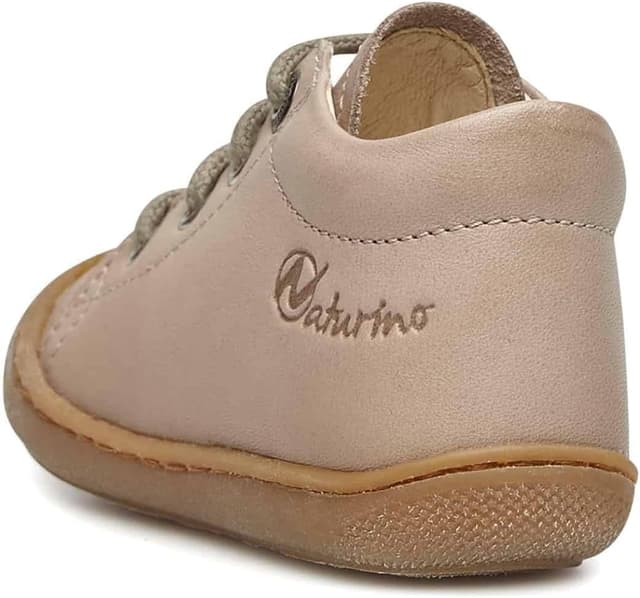 Detalle 2 de Naturino Lauflernschuhe aus Leder mit Wollfutter – Schnürschuhe für den Start ins Gehen