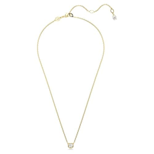 Thumbnail 1 de Swarovski Colgante Imber redondo blanco baño oro