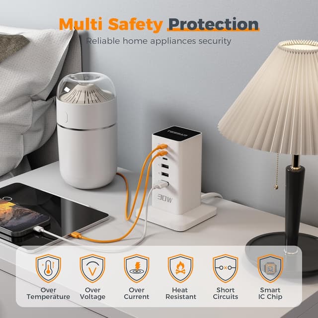 Thumbnail 4 de TESSAN USB C Charger Plug 30W