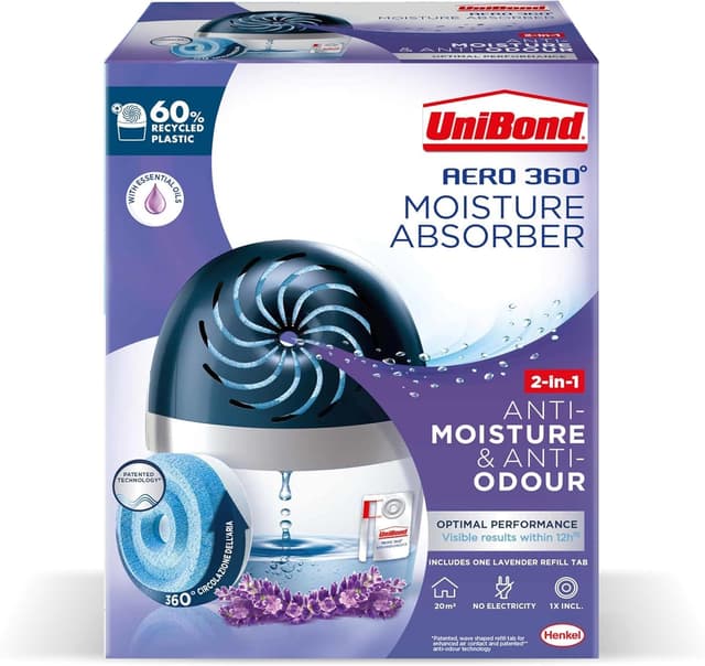 Thumbnail 1 de UniBond AERO 360º 450g moisture absorber 🌫