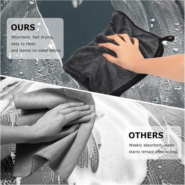 Thumbnail 2 de WUFANC Trockentuch Dusche 6er Pack