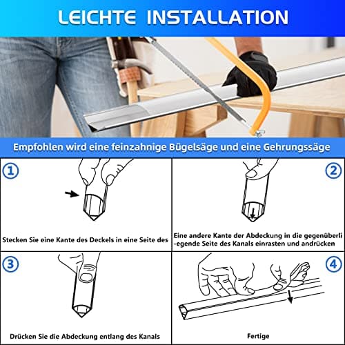 Thumbnail 4 de Efishine Set von 10 LED-Profilen Aluminium ⚙