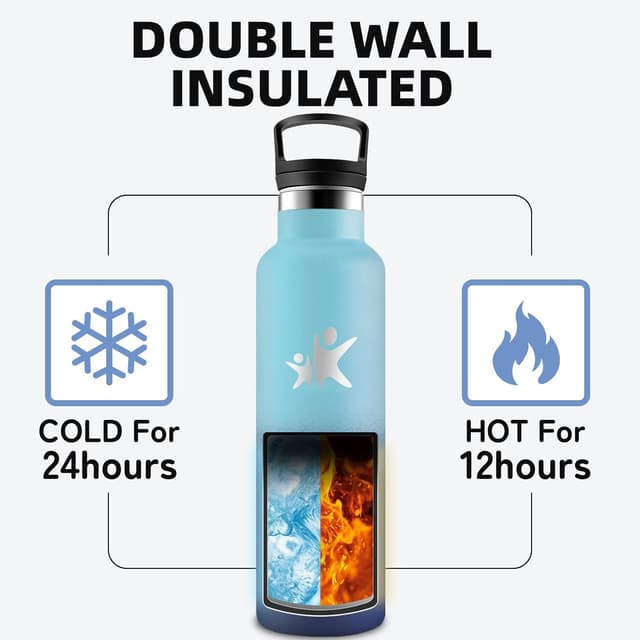 Detalle de Grsta Botella Acero Inoxidable 1 litro 🥤