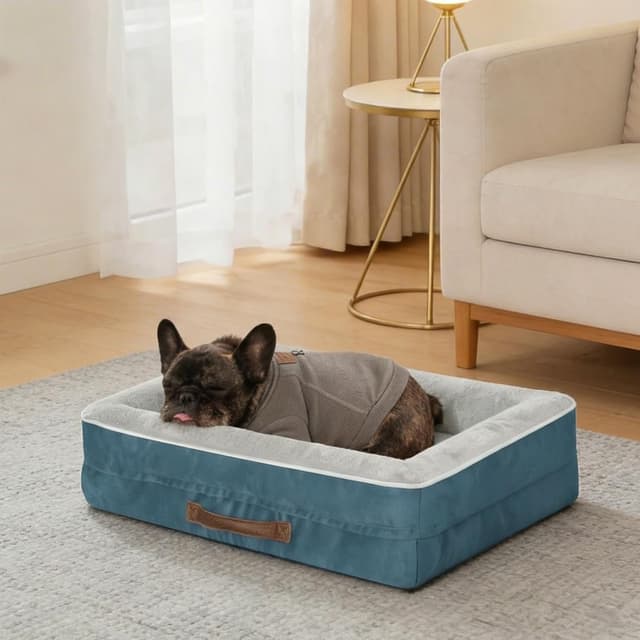 Detalle de Renvix Medium orthopedic cat bed 61x46x15cm