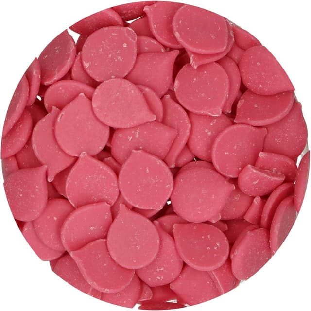 Detalle 2 de FunCakes Deco Melts Rosa 1000 g 🍬 Sin AZO