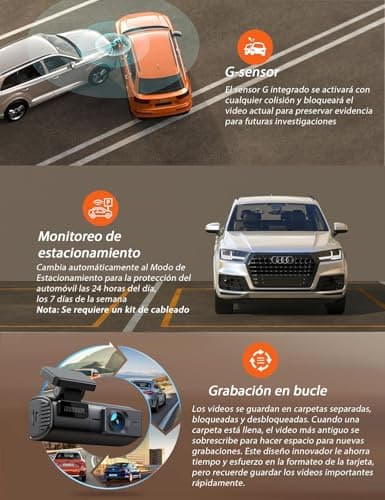 Detalle 2 de iZEEKER 2.5K Dashcam 1440P