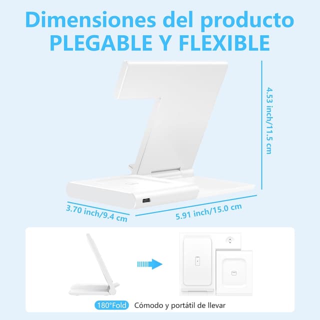 Thumbnail 5 de Cargador Inalámbrico 3 en 1 15W