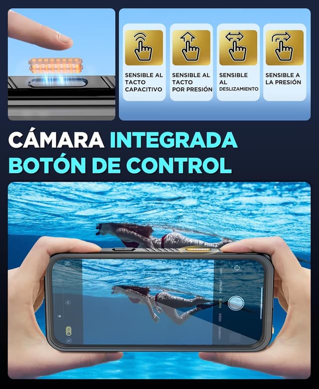 Thumbnail 5 de Beeasy Funda iPhone 16 Pro Max Impermeable 360