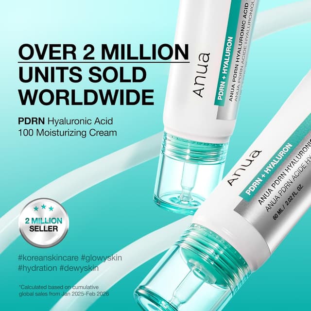 Detalle 2 de ANUA PDRN Hyaluronic Acid 100 Moisturizing Cream 60ml