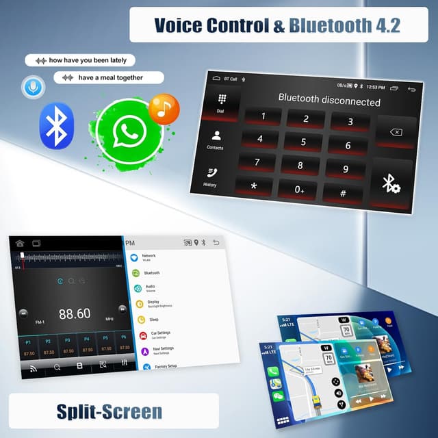 Thumbnail 5 de CAMECHO 7 Pulgadas autoradio Android 13