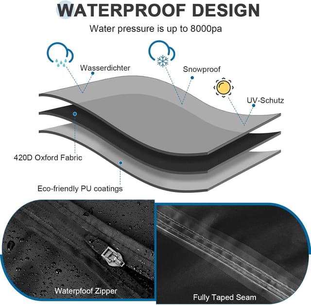 Detalle 2 de Ezilif Double Egg Chair Cover 230x200cm