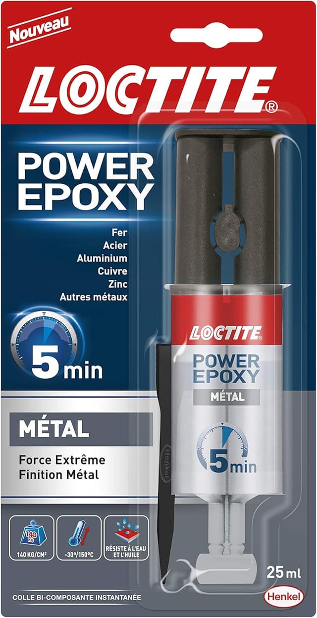 Imagen de LOCTITE Colle époxy métal 5 min 25 ml en OfertitasTOP