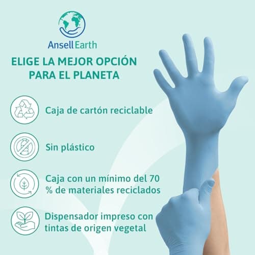 Thumbnail 9 de Ansell Microflex 92-134 Guantes nitrilo M 100 unidades