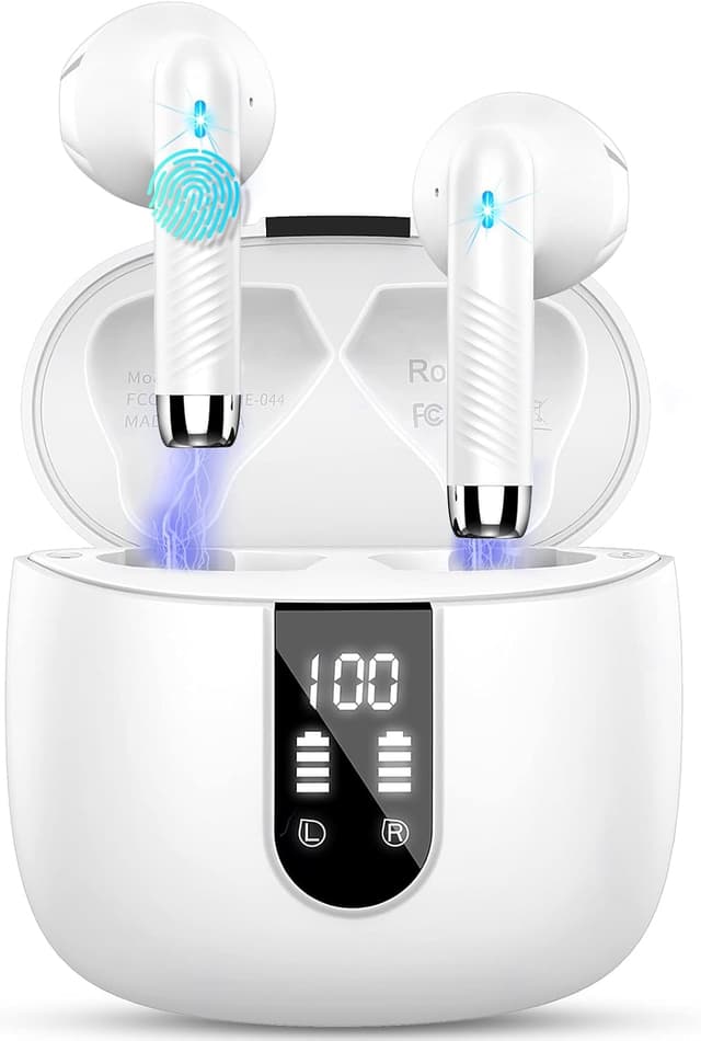 Detalle 1 de Drsaec Auriculares Bluetooth 5.4 con 56 h