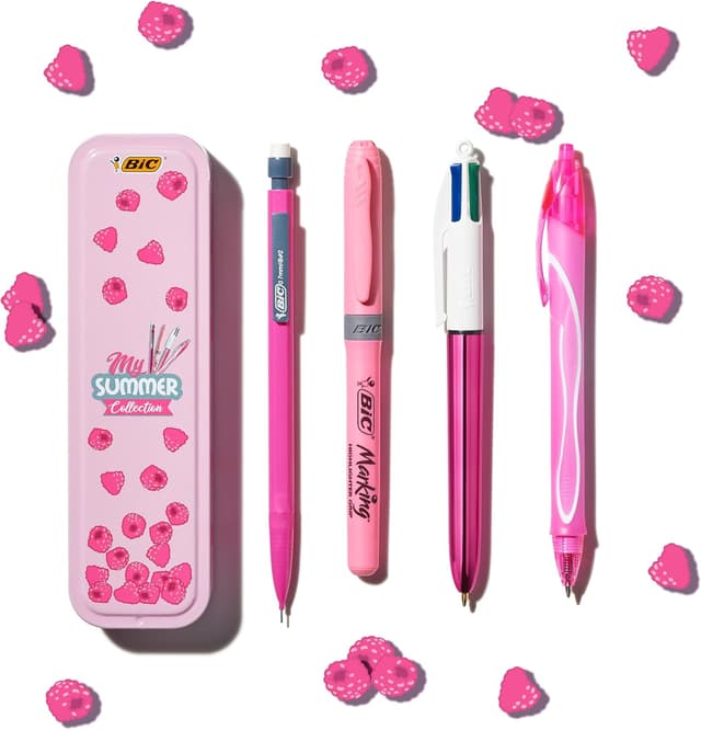 Detalle de BIC My Summer Collection Pink Box Penne Rosa