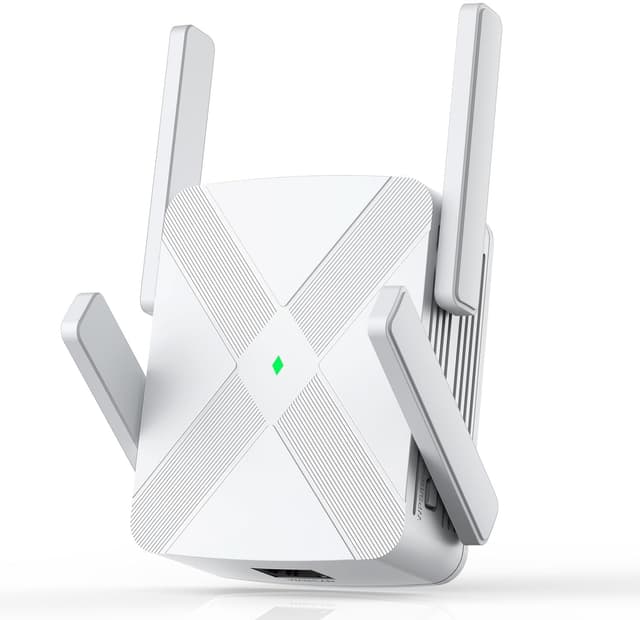 Detalle de Ripetitore WiFi con 4 antenne e porta Ethernet 1200Mbps, modalità Ripetitore/AP e Wi‑Fi 4/5/6