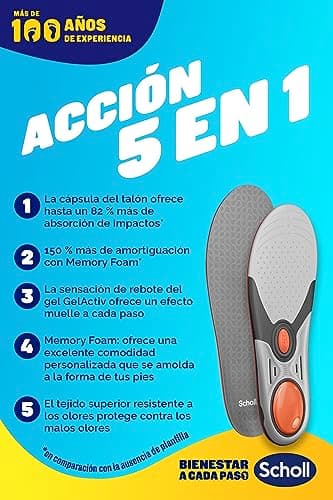 Thumbnail 1 de Scholl LiquiFlex Plantillas con Soporte Reforzado para Mujer 👡