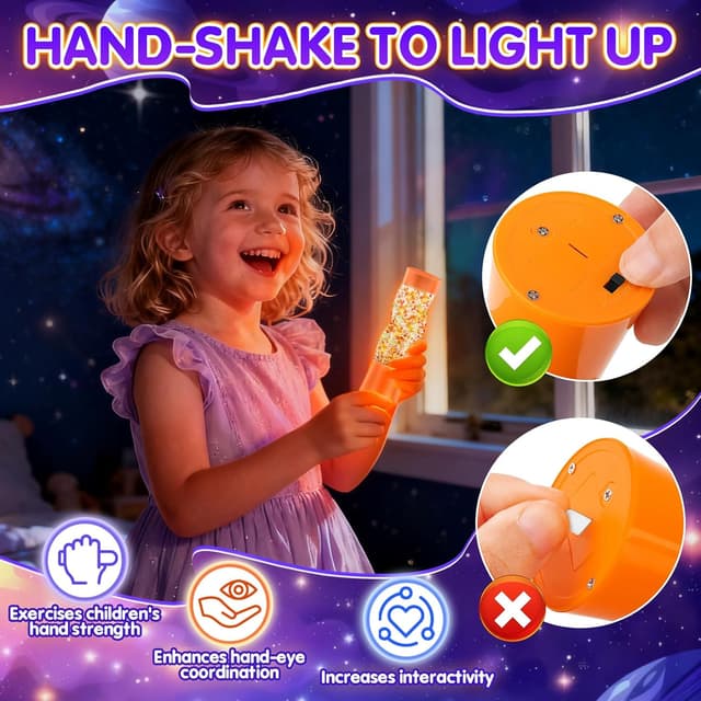 Detalle 2 de CS COSDDI 3-Pack Sensory Lights for Autism