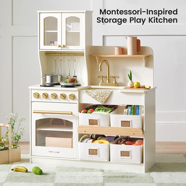 Detalle 2 de Tiny Land Play Kitchen 31×12×40 in