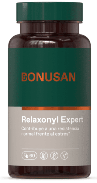 Detalle de Bonusan Relaxonyl Expert 60 cápsulas vegetarianas