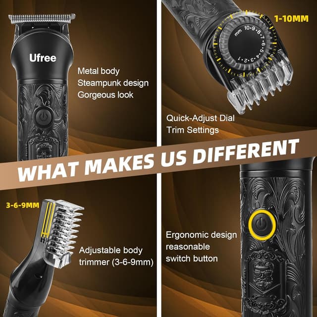 Thumbnail 4 de Ufree 7‑in‑1 Beard Trimmer 6500 RPM