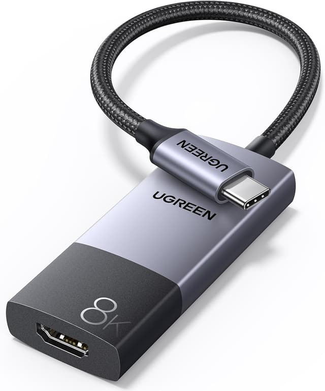 Detalle de UGREEN USB C HDMI 2.1 8K60Hz adattatore