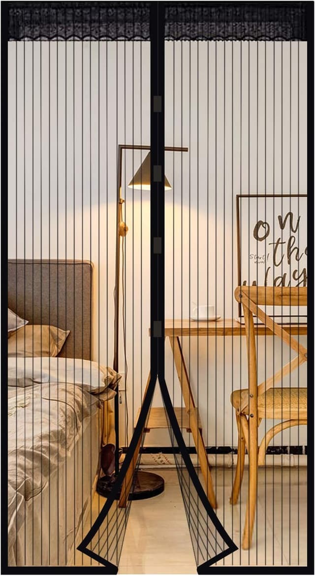 Detalle de EXTSUD Zanzariera magnetica porta 110x220 cm