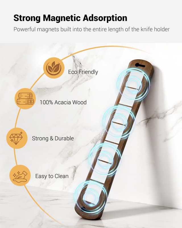 Thumbnail 1 de Swaitee Magnetic Knife Holder 16 Inch 🔪