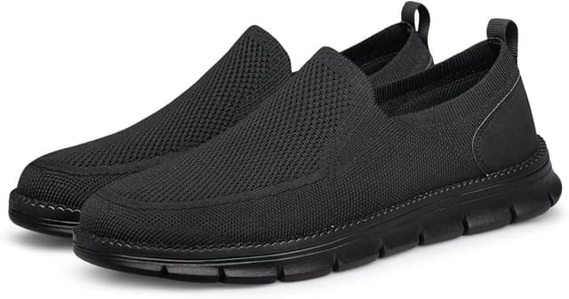 Detalle 2 de ADQ Mens loafer flat slip on mesh shoes