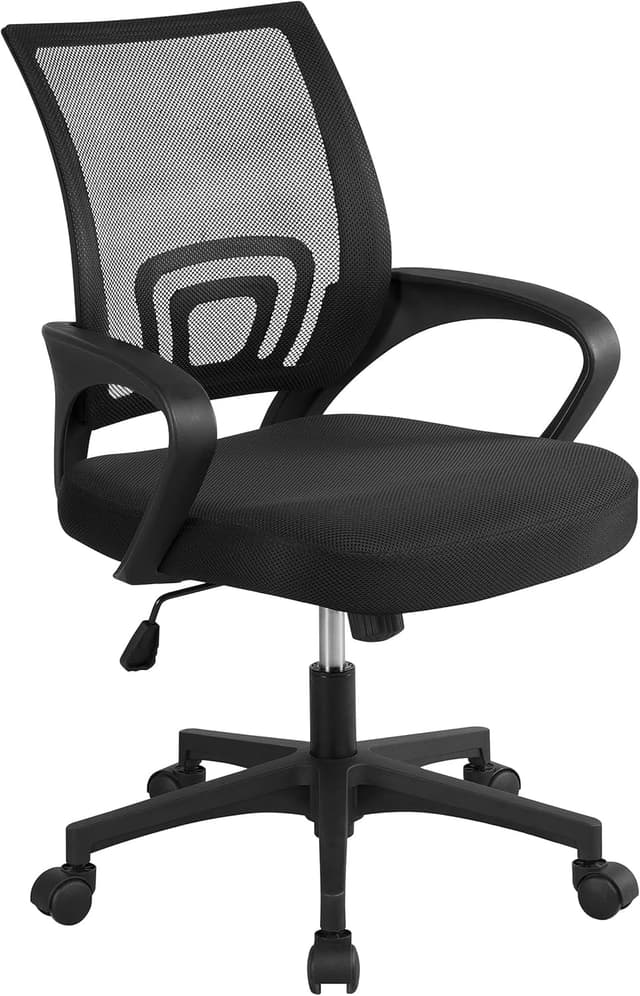 Detalle de Yaheetech Silla Escritorio Malla Ergonomica 136 kg
