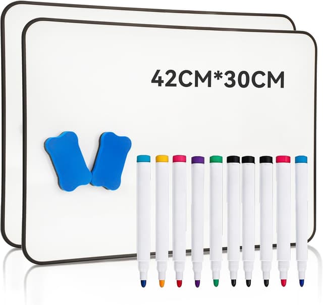 Detalle de Hisredsun A3 Magnetic Whiteboard 42×30 cm