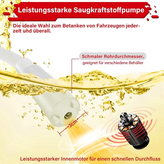 Thumbnail 5 de Kraftstoff Umfüllpumpe Auto-Stopp Sensor