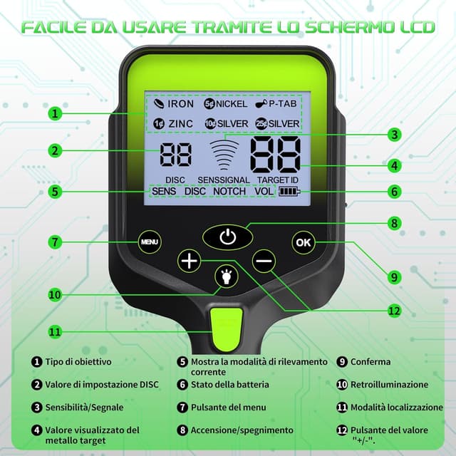 Thumbnail 6 de LOLARAN Metal Detector 1,3 kg