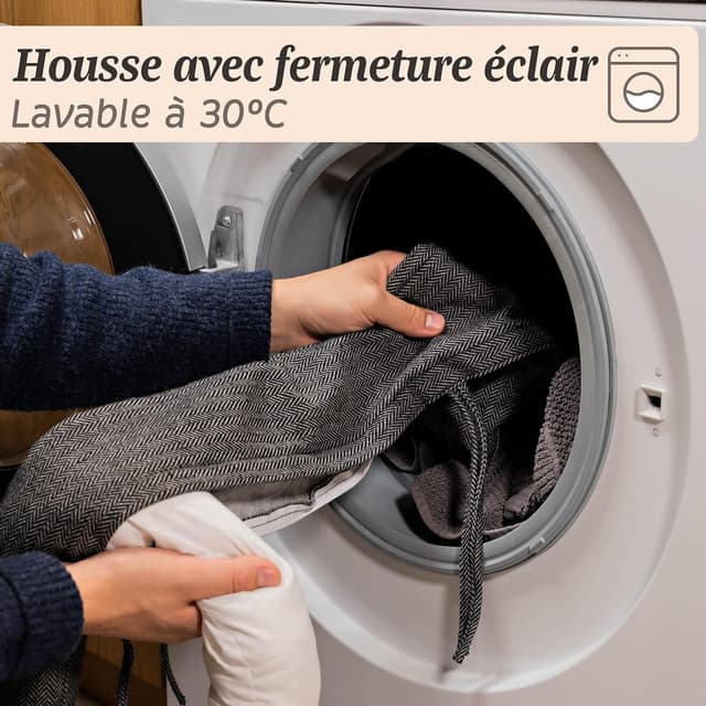 Thumbnail 4 de Praknu Boudin Anti Froid pour Fenêtres jusqu'à 120 cm Gris