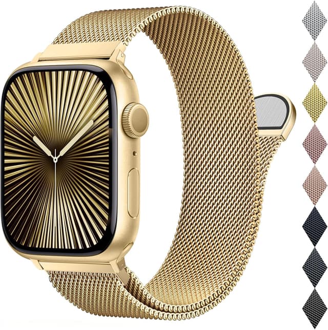 Detalle de BELONGME Mesh Metal Loop Apple Watch Band 40mm