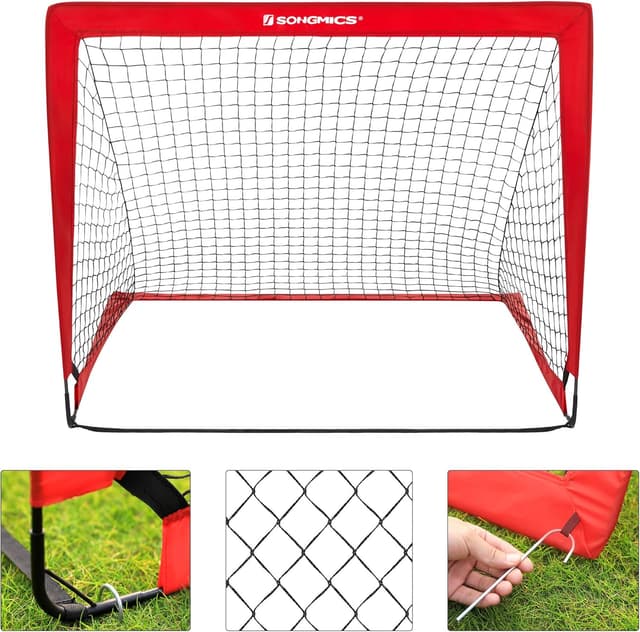 Thumbnail 5 de SONGMICS Porterías de fútbol 2 piezas