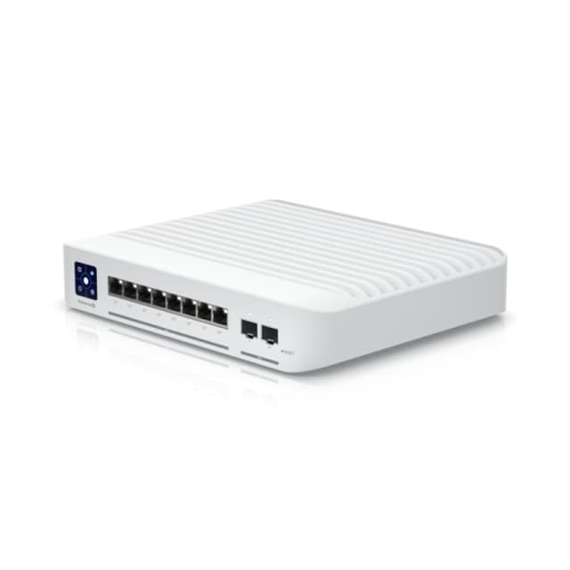 Detalle 2 de Ubiquiti Enterprise 8 PoE Switch 120 W 📡