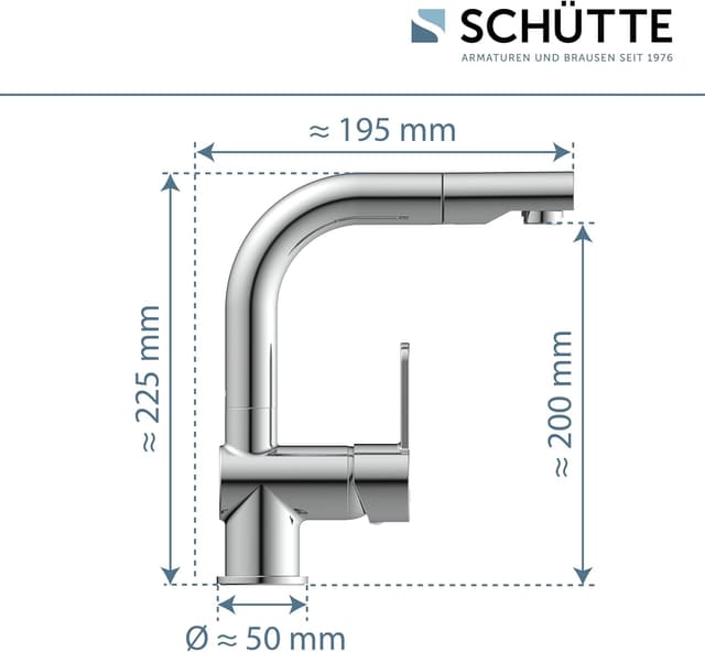 Thumbnail 4 de Schütte 79710 Grifo de Lavabo London 💧 Cromado