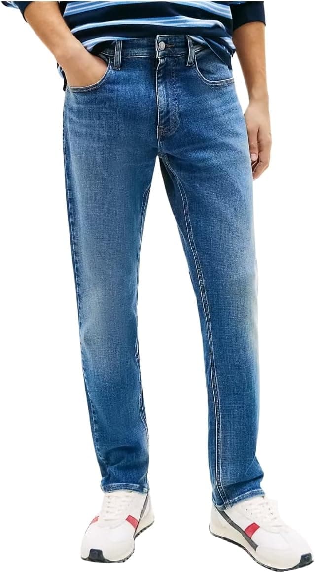 Detalle 2 de Tommy Jeans Scanton Slim BJ1231 DM0DM22960 uomo, jeans sottile