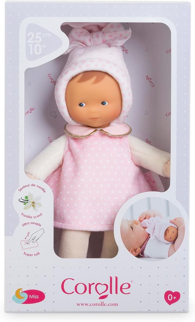 Detalle de Corolle Mon Doudou Miss Sogni di Stelle (9000010140), 25 cm, morbida da coccolare