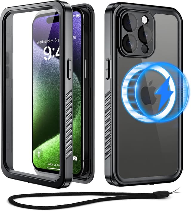 Thumbnail 6 de Beeasy Funda iPhone 16 Pro Max Impermeable 360