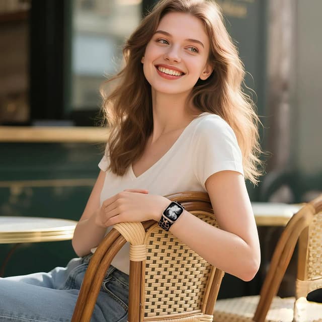 Detalle 2 de Maledan 10 Pack Elastic Apple Watch Straps 40mm