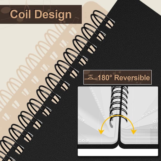 Thumbnail 3 de A4 Notenmappe 40 Seiten Music Folder