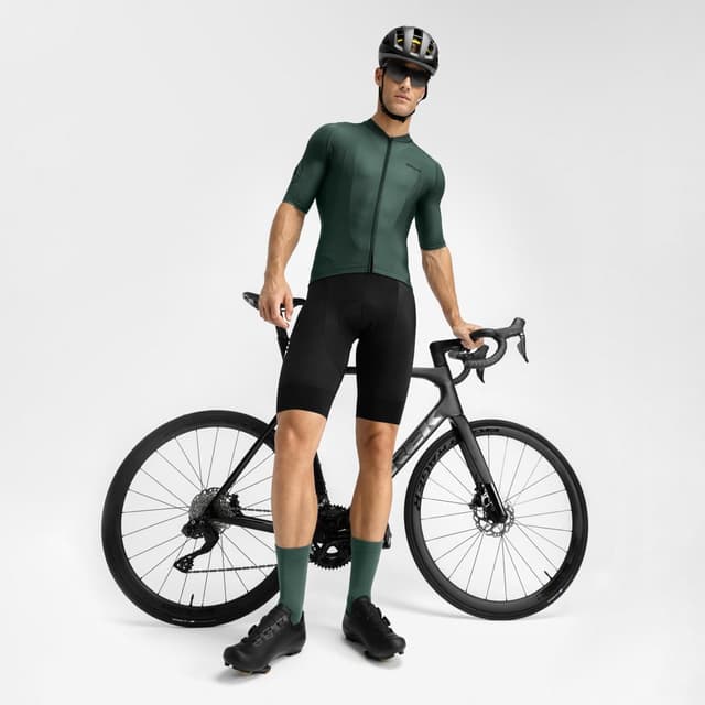 Detalle de Siroko M2 Maillot ciclismo manga corta 80% polyester