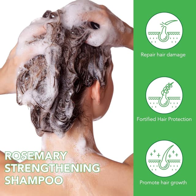 Detalle 2 de Rosmarin Shampoo Haarwachstum Rosemary Mint