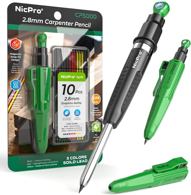 Imagen de Nicpro CP5000 crayon chantier 2,8 mm đ en OfertitasTOP
