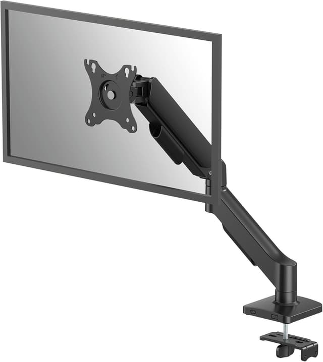 Detalle de Fellowes Braccio Monitor Singolo Everyday Plus per schermi 17–32" (2–9 kg) con regolazione in altezza, inclinazione e rotazione – Nero