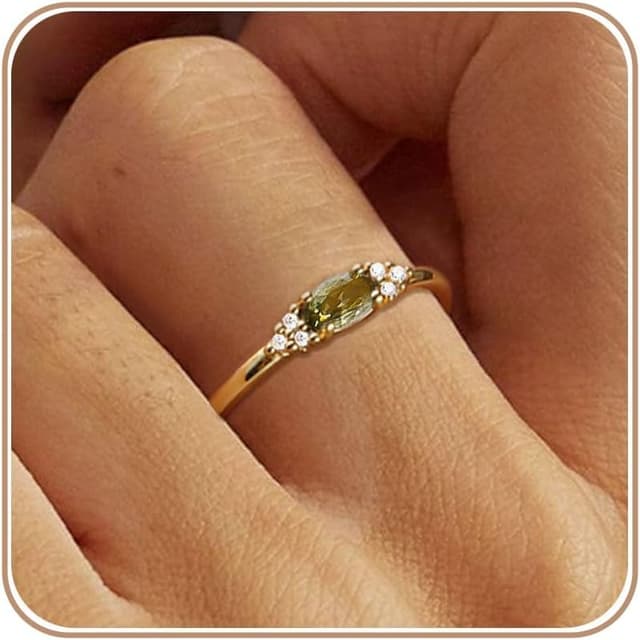 Detalle de ZNBOH Stapelring Gold wasserfest 18K