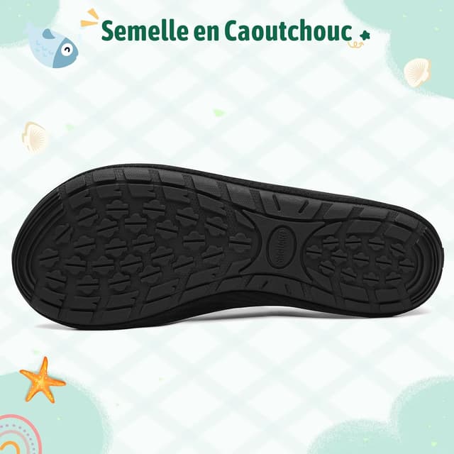 Detalle 1 de Chaussures aquatiques enfant pour natation