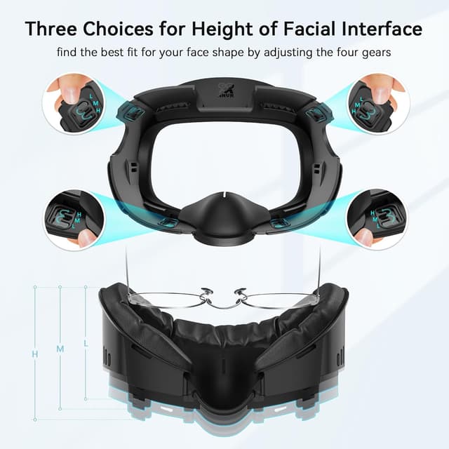 Detalle de AMVR Face Cover Pad for Oculus Quest 3